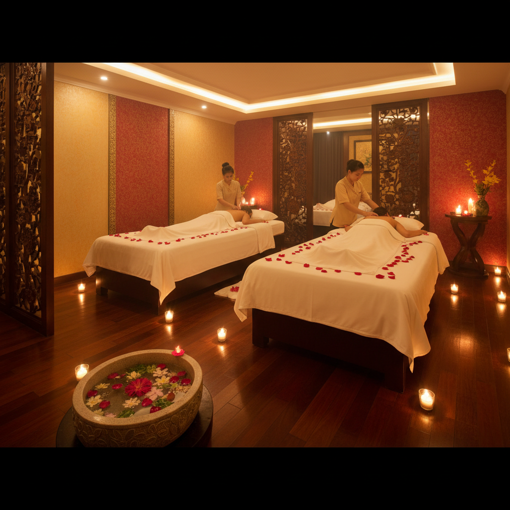 Massage đôi cao cấp Quận 10: Trải nghiệm wellness đáng nhớ cho cặp đôi & vợ chồng