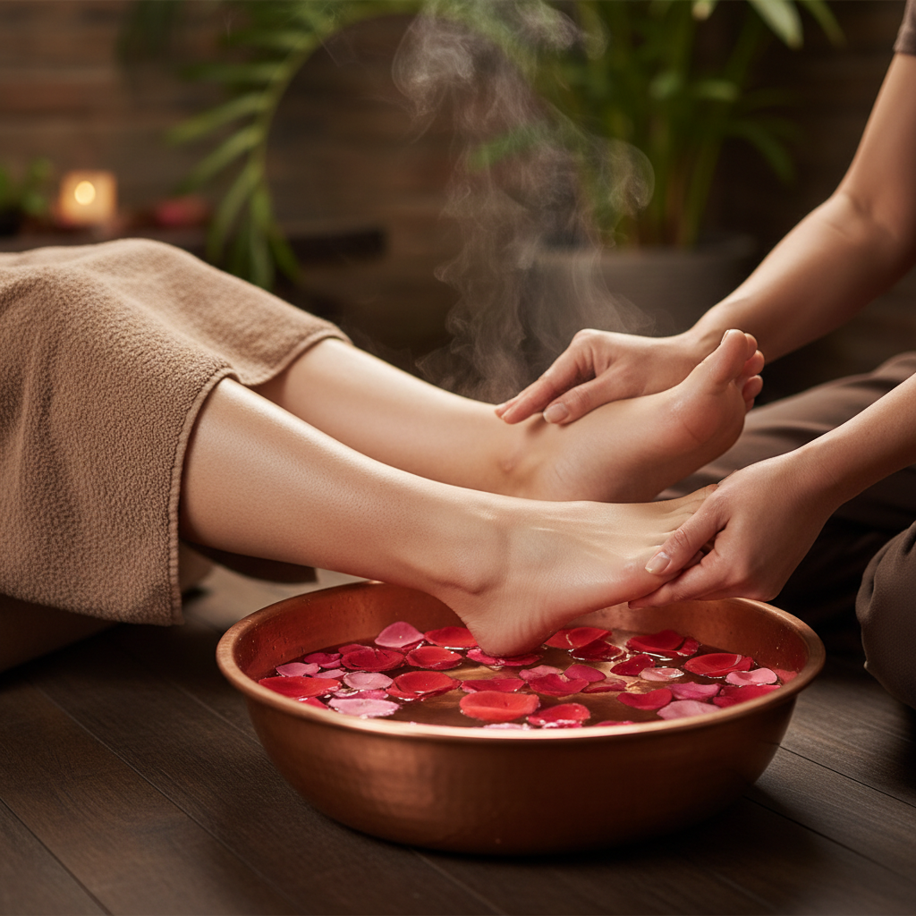 Massage foot Quận 10: Bí quyết thư giãn 30–60 phút cho dân văn phòng